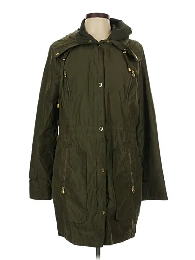 Pre-owned Dawn Levy Raincoat In Green