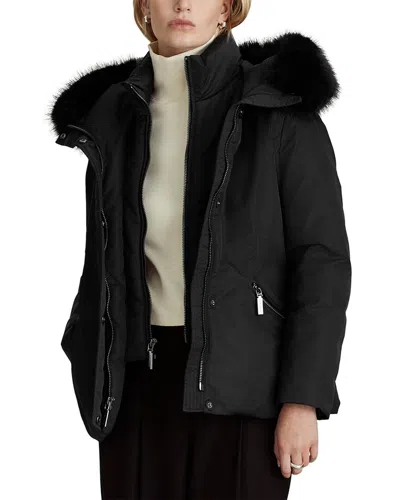 Dawn Levy Robyn Parka Coat In Black