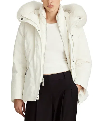 Dawn Levy Robyn Parka Coat In White