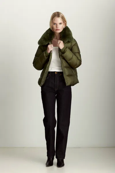 Dawn Levy Vera - Shearling In Green