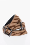 Dawni Animal Patterned Ponyskin Shoulder Strap