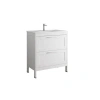 Dax Lakeside 32 Single Bathroom Vanity Base Only In White