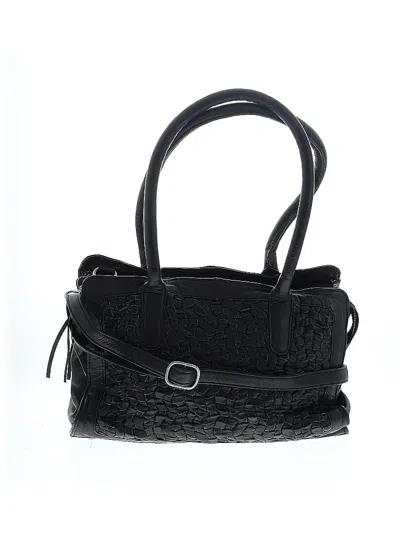Pre-owned Day & Mood Leather Satchel In Black