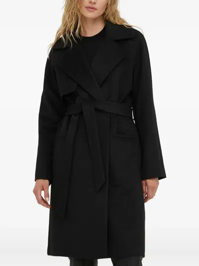 Day Birger Et Mikkelsen Belted Coat In Black