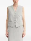 Day Birger Et Mikkelsen Button-fastening Vest In Gray