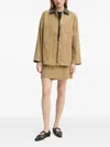 Day Birger Et Mikkelsen Button Tab Skirt In Brown