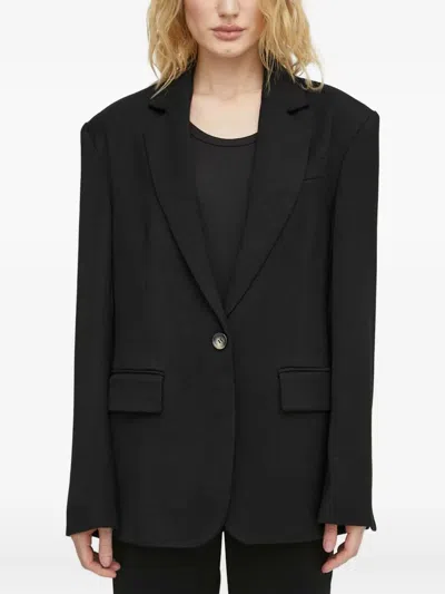 Day Birger Et Mikkelsen Buttoned Blazer In Black