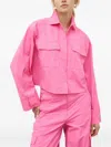 Day Birger Et Mikkelsen Buttoned Pocket Top In Pink