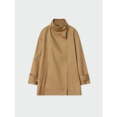 Day Birger Et Mikkelsen Camel Heavy Cotton Keri Modern Jacket In Brown