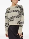 Day Birger Et Mikkelsen Chain-graphic Sweater In Neutral