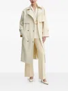 Day Birger Et Mikkelsen Chaplin Raw-edge Belted Coat In White
