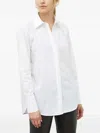 Day Birger Et Mikkelsen Christiane Double-breasted Longline Shirt In White