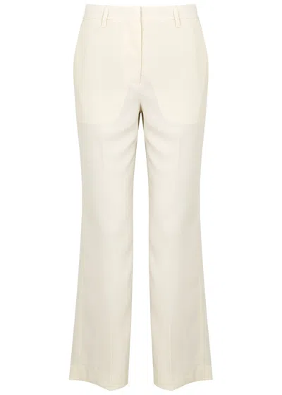 Day Birger Et Mikkelsen Classic Lady Gabardine Trousers In Ivory
