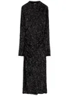 Day Birger Et Mikkelsen Clover Sequin-embellished Tulle Midi Dress In Black
