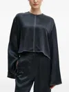 Day Birger Et Mikkelsen Contrast-stitching Top In Blue