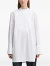 Day Birger Et Mikkelsen Crew-neck Buttoned Shirt In White