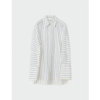 Day Birger Et Mikkelsen Daily Stripe Julianna Shirt In White