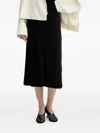 Day Birger Et Mikkelsen Detailed-seams Midi Straight Skirt In Black