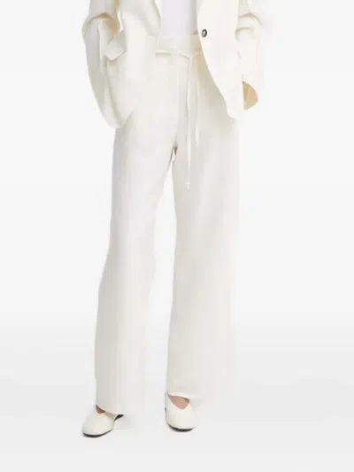 Day Birger Et Mikkelsen Drawstring Pocket Trousers In White