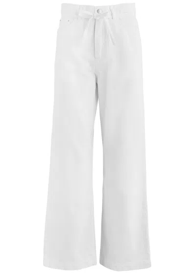 Day Birger Et Mikkelsen Elijah Belted Straight-leg Jeans In White
