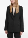Day Birger Et Mikkelsen Elton Single-breasted Notched Blazer In Black