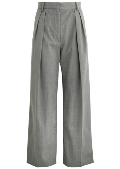 Day Birger Et Mikkelsen Enzo Straight-leg Woven Trousers In Grey