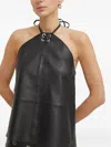 Day Birger Et Mikkelsen Eyelet Halter Top In Black