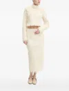Day Birger Et Mikkelsen Fringe High-neck Top In Neutral