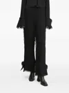 Day Birger Et Mikkelsen Fringed Panelled Trousers In Black
