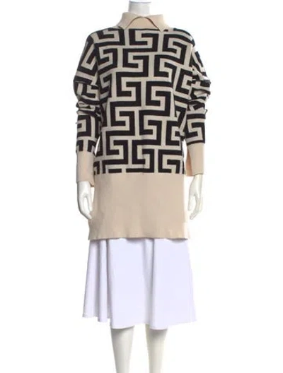 Pre-owned Day Birger Et Mikkelsen Graphic Print Sweater