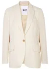 Day Birger Et Mikkelsen Hector Crepe Blazer In Ivory