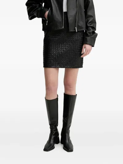 Day Birger Et Mikkelsen Interwoven Mini Skirt In Black