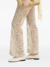 Day Birger Et Mikkelsen Lace-pattern Trousers In Neutral