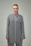Day Birger Et Mikkelsen Lea Striped Viscose Shirt In Black