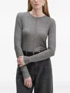 Day Birger Et Mikkelsen Lexi Long-sleeve Sweater In Gray