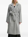 Day Birger Et Mikkelsen Liviana Belted Coat In Gray
