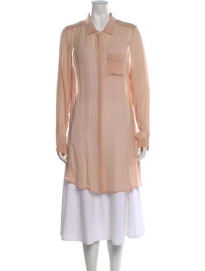 Pre-owned Day Birger Et Mikkelsen Long Sleeve Tunic W/ Tags In Pink