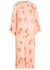 Day Birger Et Mikkelsen Maggie Printed Midi Dress In Orange