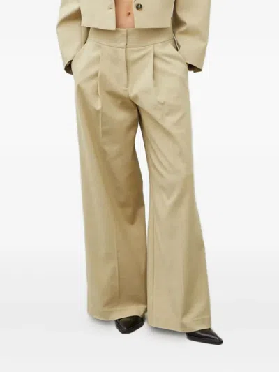 Day Birger Et Mikkelsen Maverick Pleated Trousers In Brown