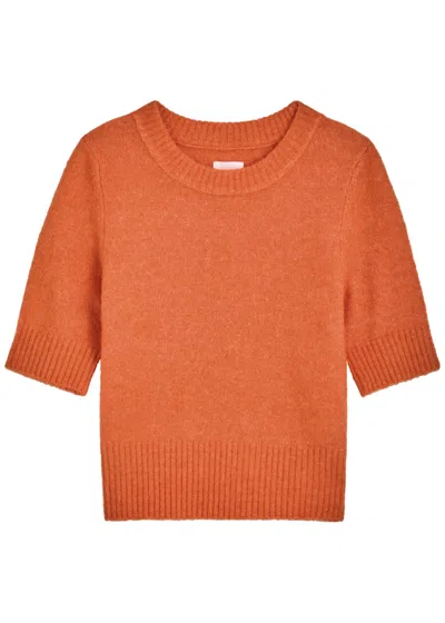 Day Birger Et Mikkelsen Maylin Knitted Jumper In Orange