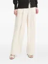 Day Birger Et Mikkelsen Pleated High-waisted Trousers In Neutral