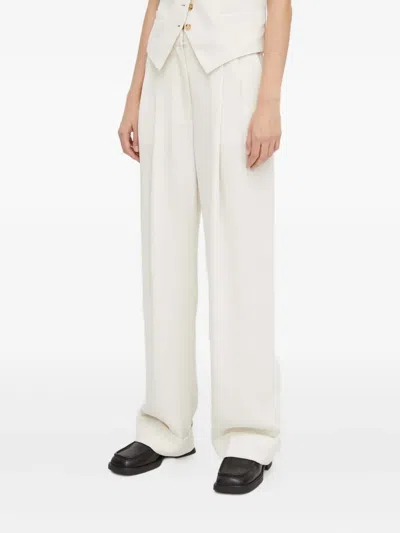Day Birger Et Mikkelsen Pleated Trousers In White