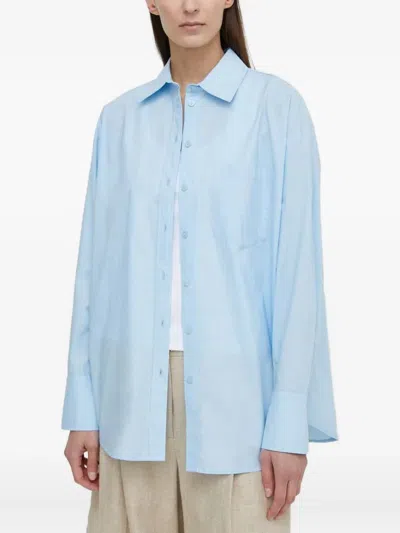 Day Birger Et Mikkelsen Pocket Collared Shirt In Blue