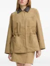 Day Birger Et Mikkelsen Pocket Drawstring Jacket In Neutral