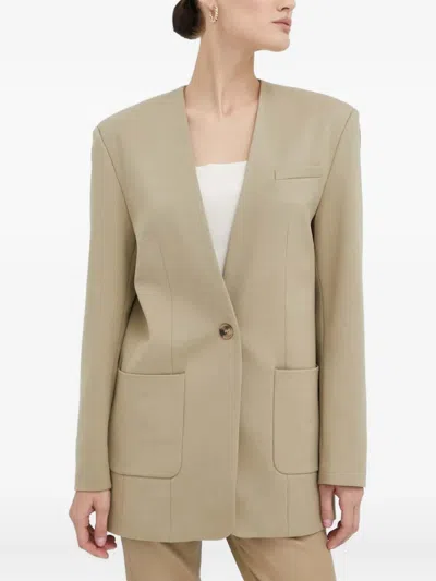 Day Birger Et Mikkelsen Pocket Single-breasted Top In Green