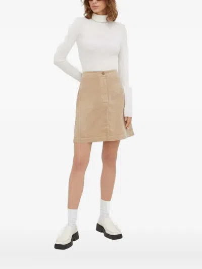 Day Birger Et Mikkelsen Ribbed Turtleneck Top In Neutral