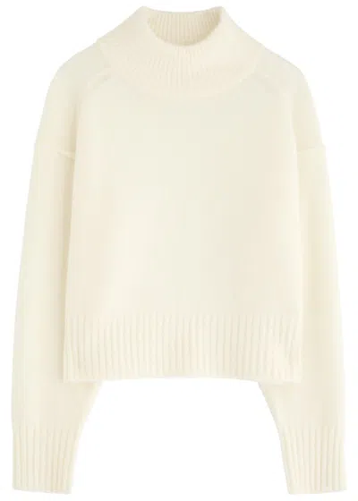 Day Birger Et Mikkelsen Robyn Brushed-knit Jumper In Ivory