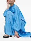 Day Birger Et Mikkelsen Ruffled Tiered Maxi Dress In Blue