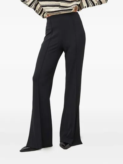 Day Birger Et Mikkelsen Seam Detail Flared Trousers In Black