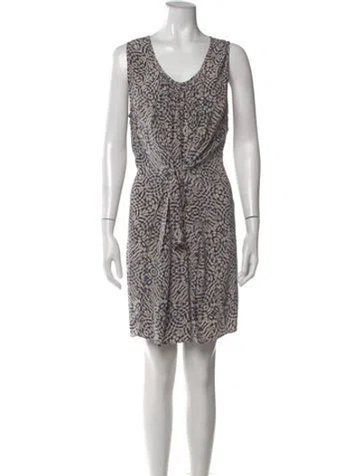 Pre-owned Day Birger Et Mikkelsen Silk Mini Dress In Multi